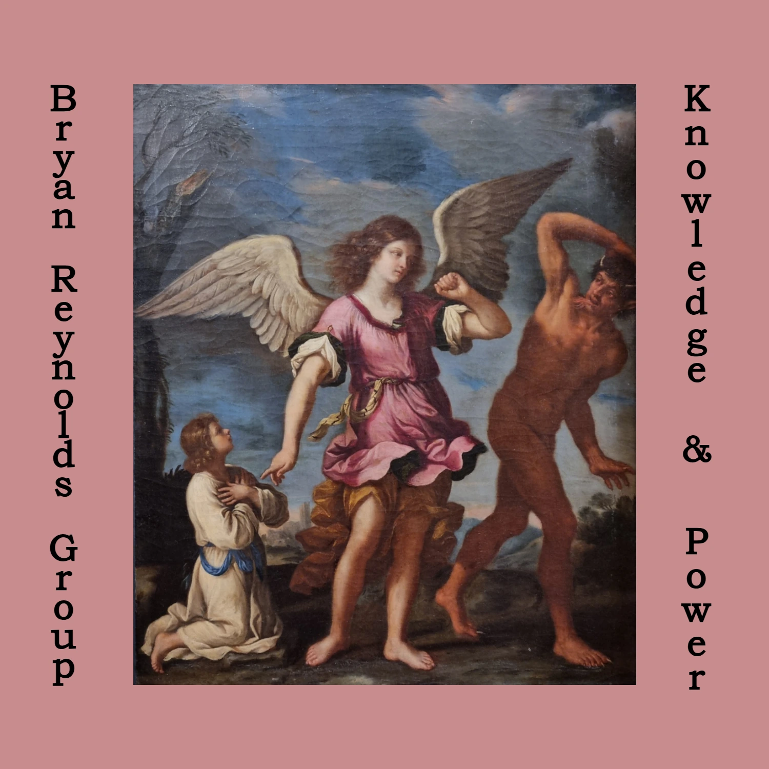 Knowledge and Power album artwork by Bryan Reynolds Group